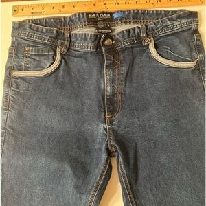 HYPER DENIM LOS ANGELES Skinny Jeans Slim Fit‎ Zip Size 38x30!! (D)